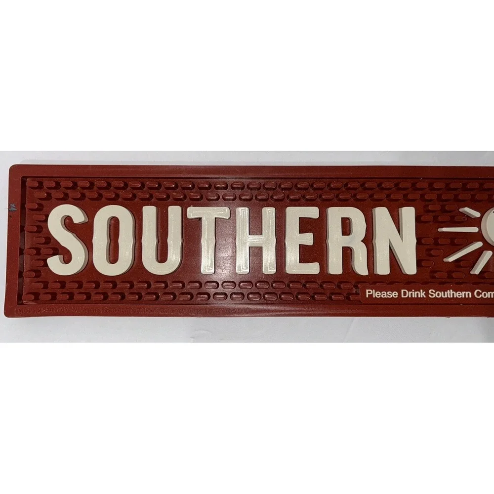 Southern Comfort Rubber Bar Spill Mat Beer Tap Drain Coaster Mancave 21